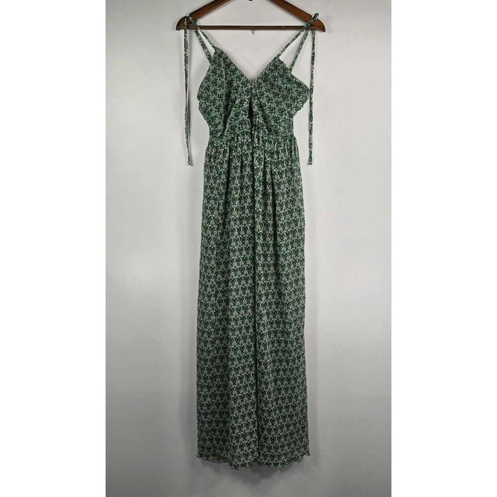 Sincerely Jules Women's Size Medium Green Pleated Dress